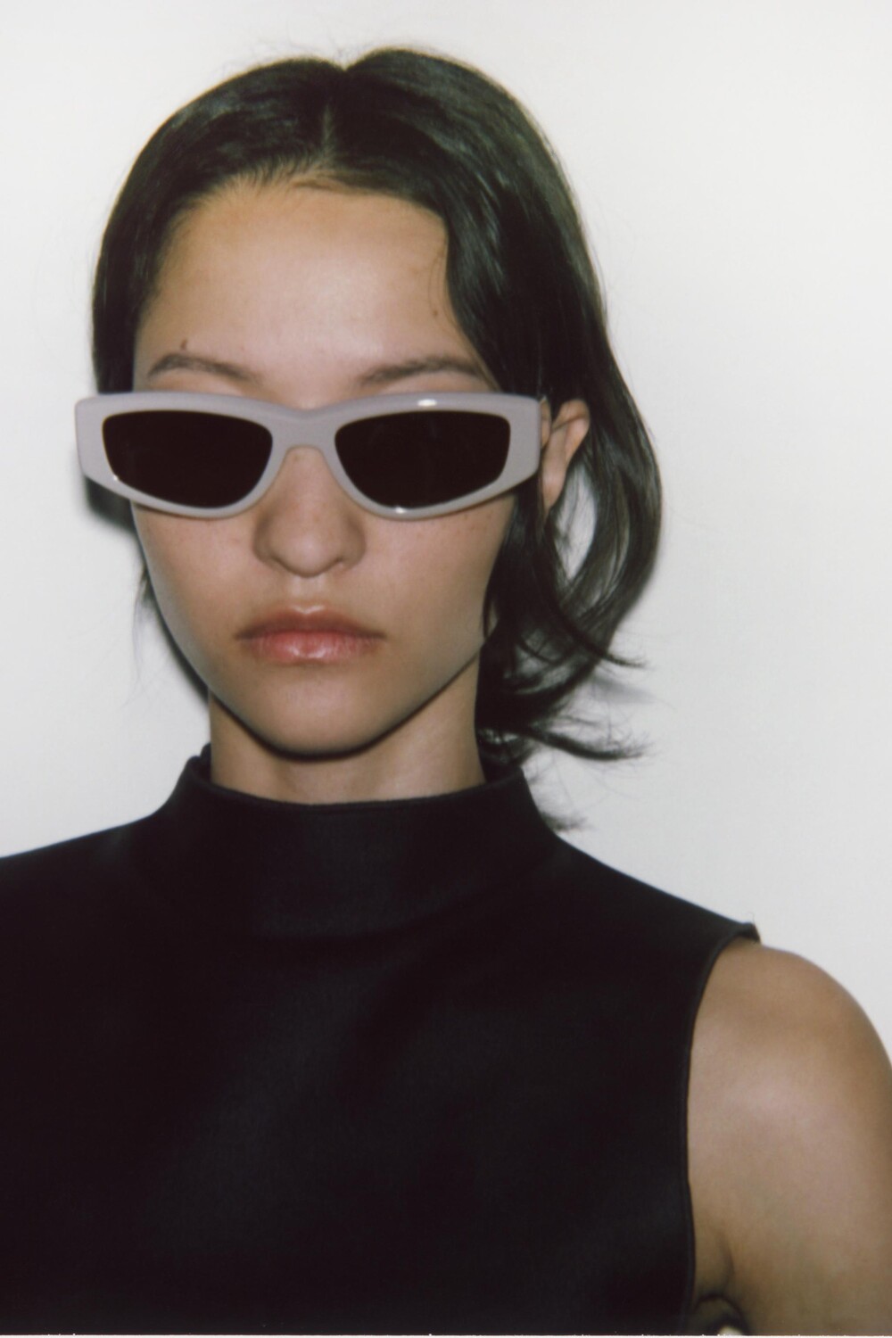 

Прямоугольные солнцезащитные очки ZARA, серый
