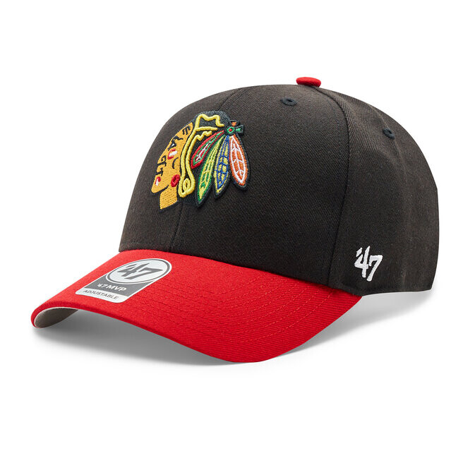 

Бейсболка 47 Brand NHLChicago Blackhawks, черный