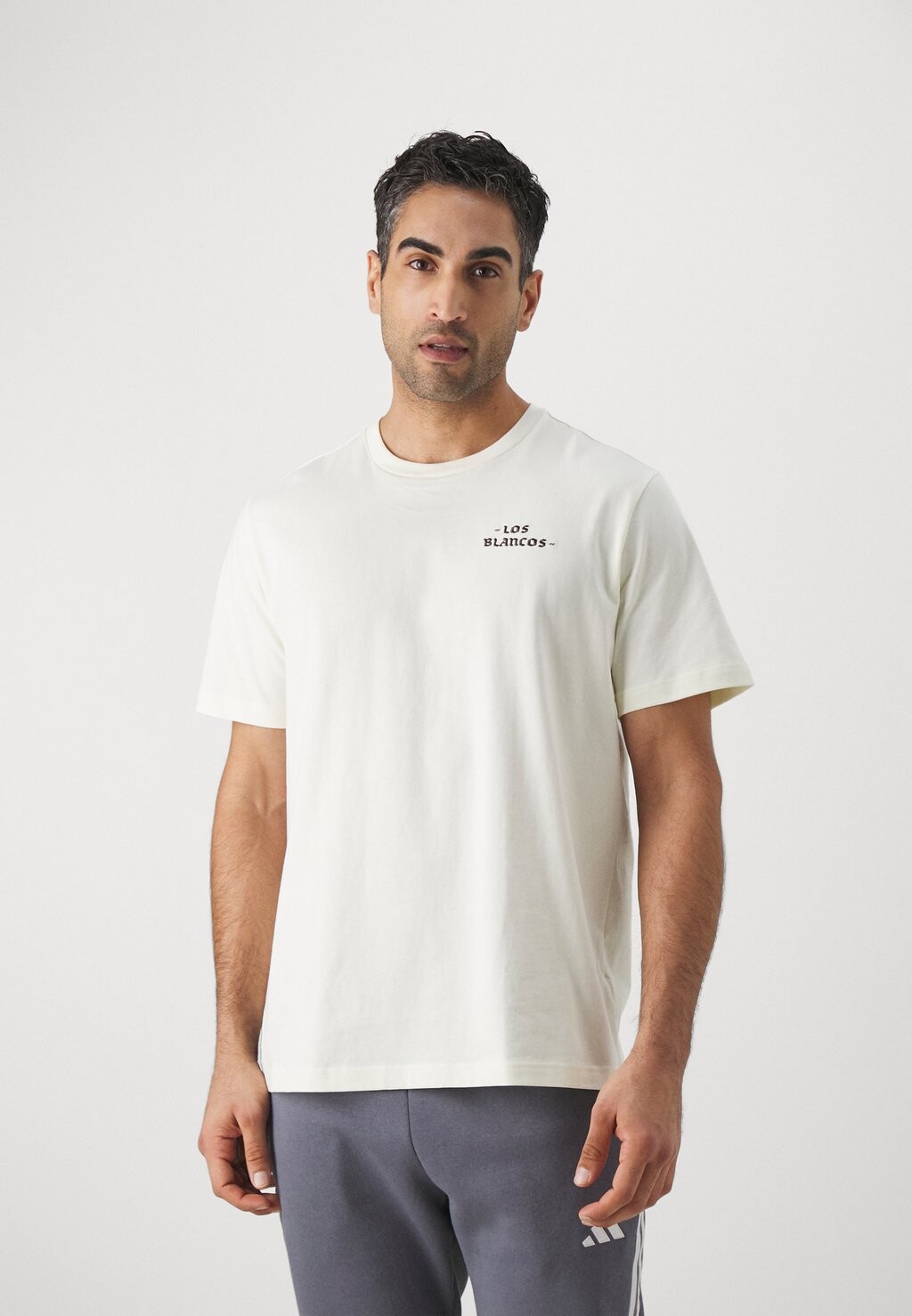 

Футболка с принтом REAL MADRID TEE adidas Performance, цвет ivory