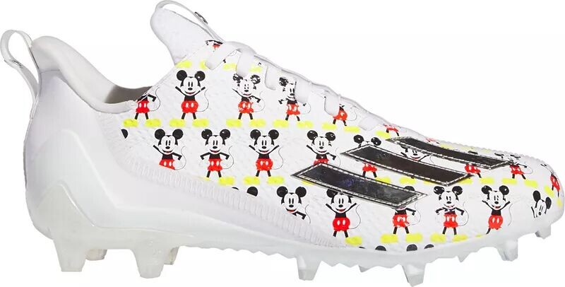 

Мужские футбольные бутсы Adidas adizero 12.0 Disney, белый/серебристый