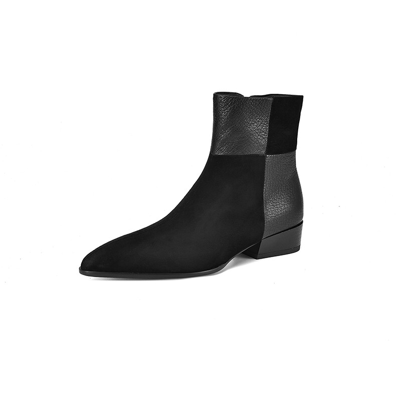 

Ботильоны женские Amazing Cure, цвет Black Fleece-lined