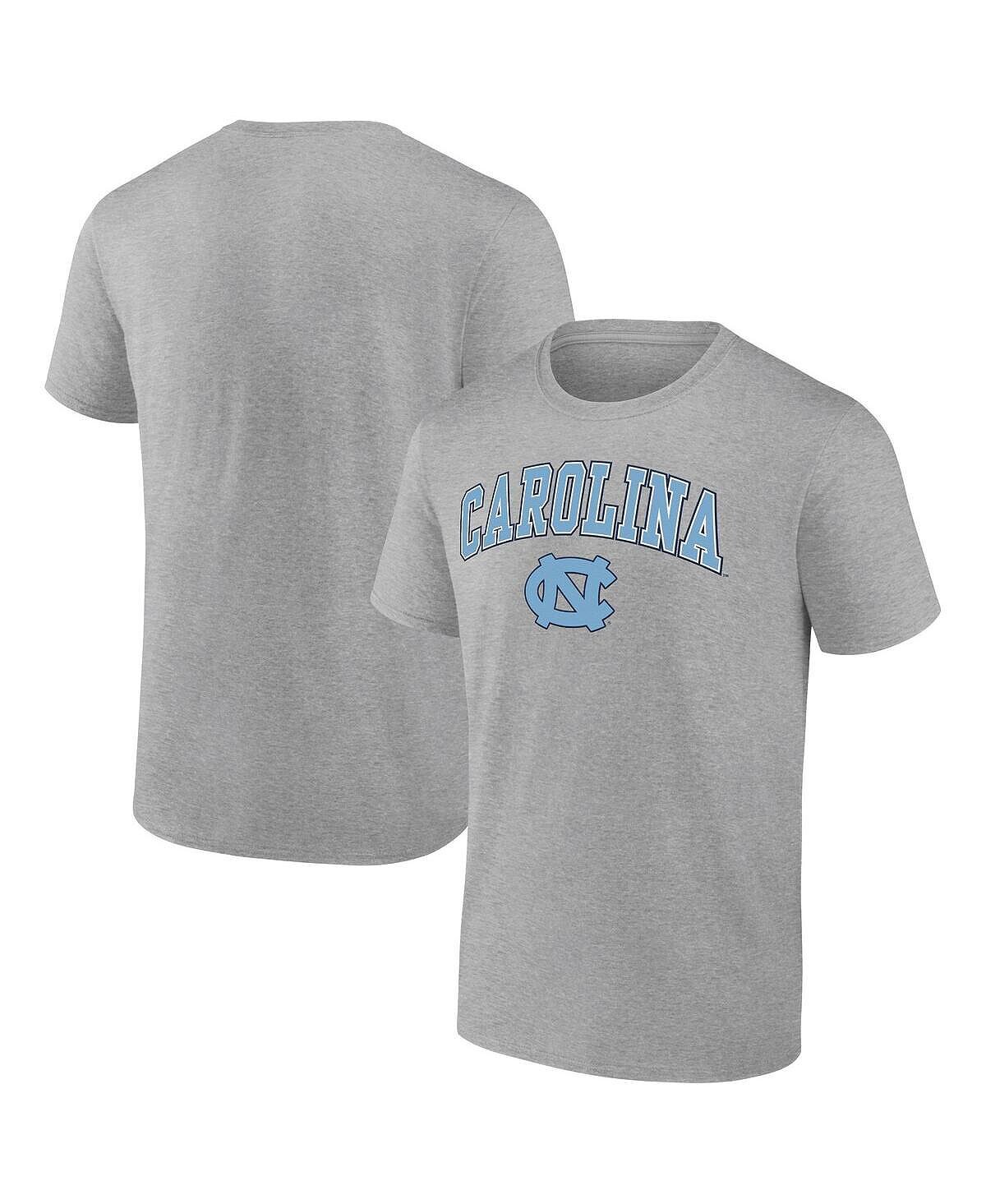 

Мужская футболка с логотипом Steel North Carolina Tar Heels Campus Fanatics