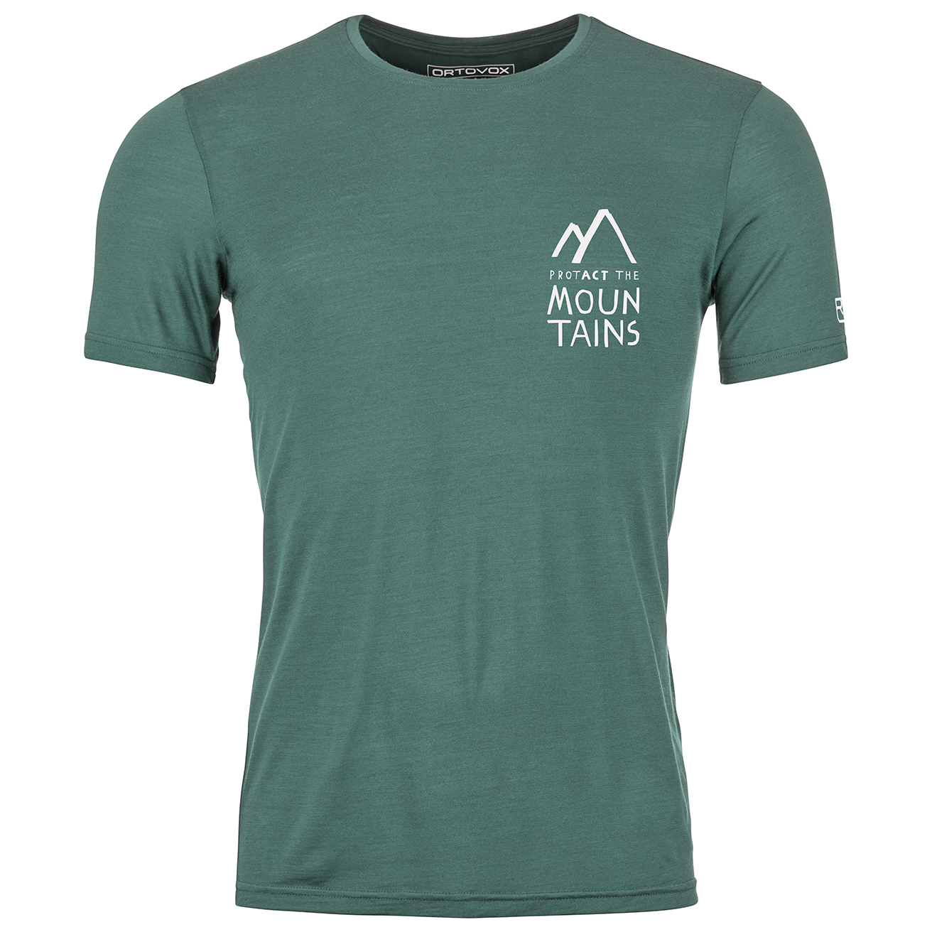 Рубашка из мериноса Ortovox 120 Cool Tec Mountain Duo T Shirt, цвет Arctic Grey
