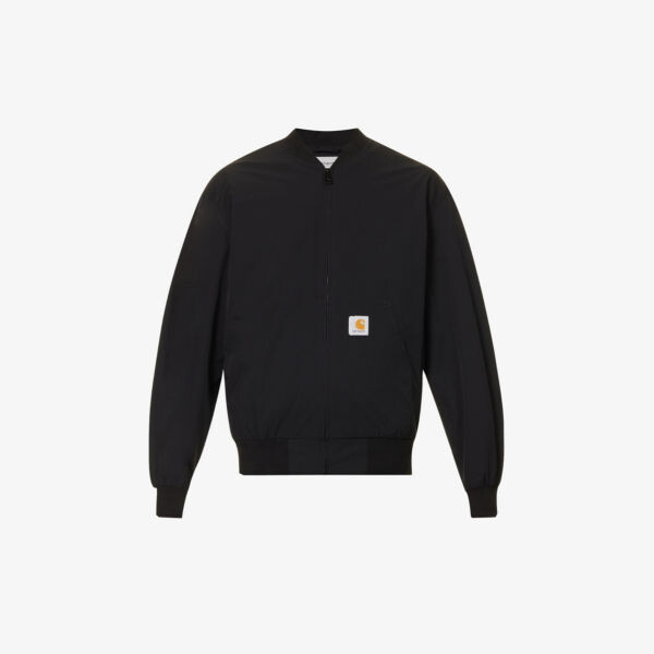 

Бомбер свободного кроя с нашивкой-логотипом Carhartt Wip, черный