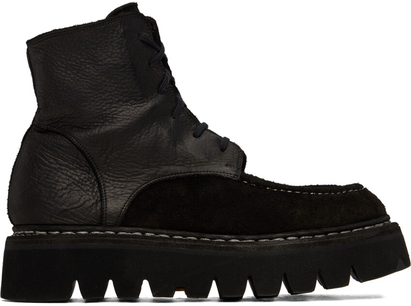 

Черная луна 05 Сапоги Guidi, Черный