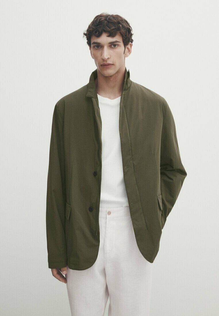 

Демисезонная куртка Massimo Dutti, хаки
