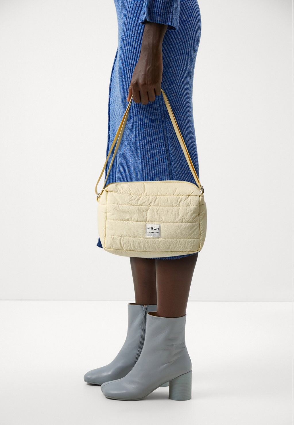 

Сумка на плечо Crossover Bag MSCH Copenhagen, цвет reed yellow