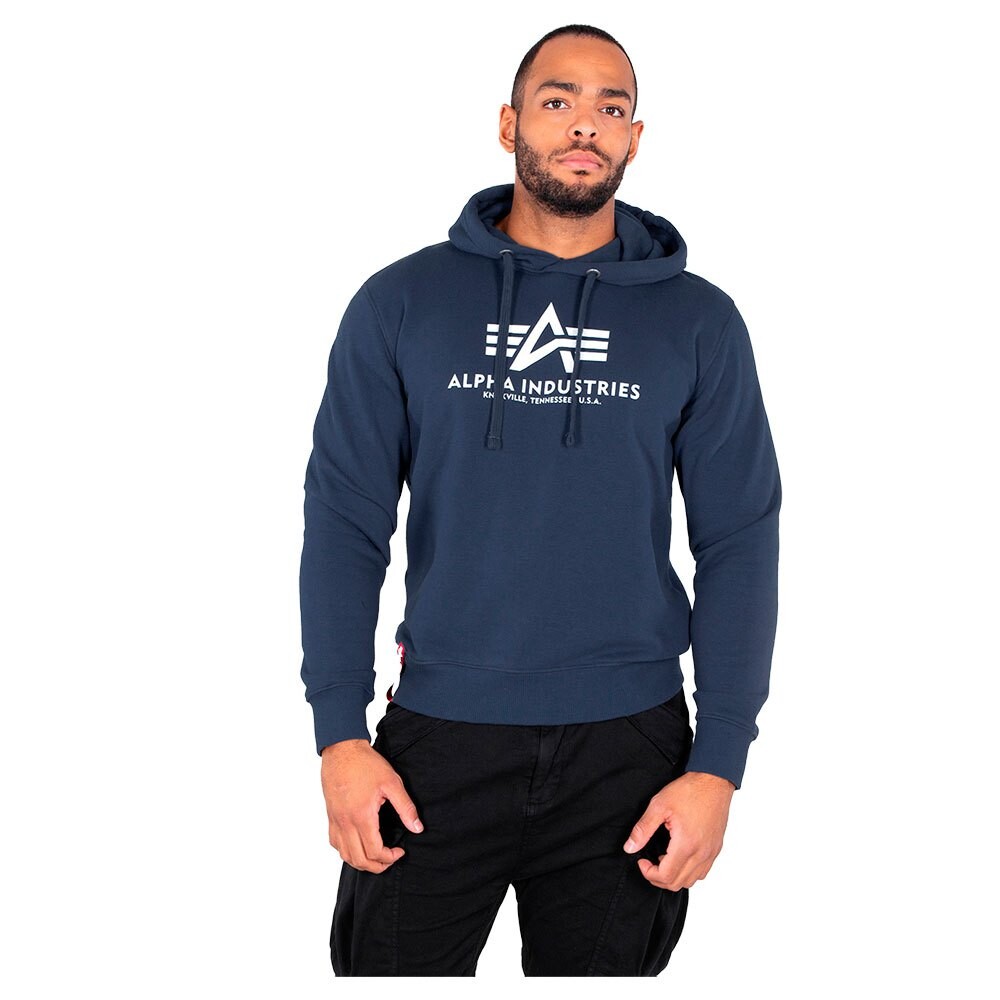 

Худи Alpha Industries Basic, синий
