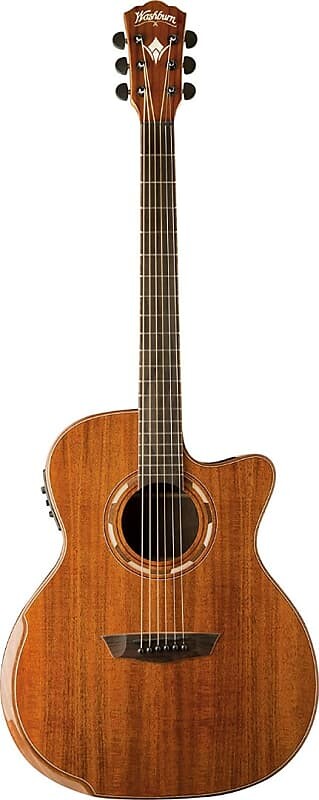

Акустическая гитара Washburn G55CE Comfort Series Acoustic Electric Koa Wood Grand Auditorium Guitar