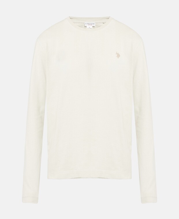 

Топ с длинными рукавами U.S. Polo Assn., миндальный