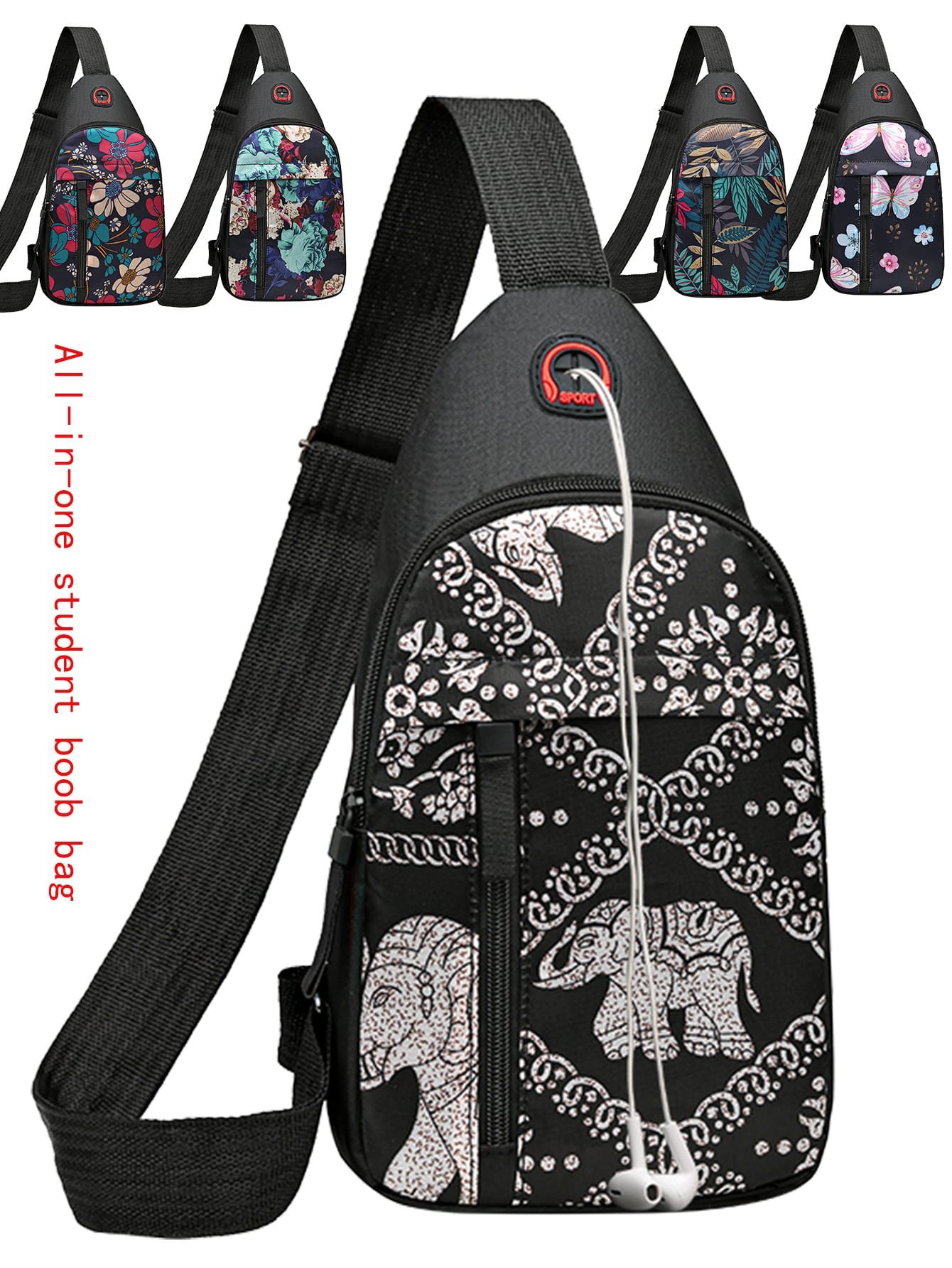 Женская сумка на грудь, черный новая модная сумка для йоги и фитнеса женская вместительная водонепроницаемая дорожная сумка через плечо многофункциональный рюкзак