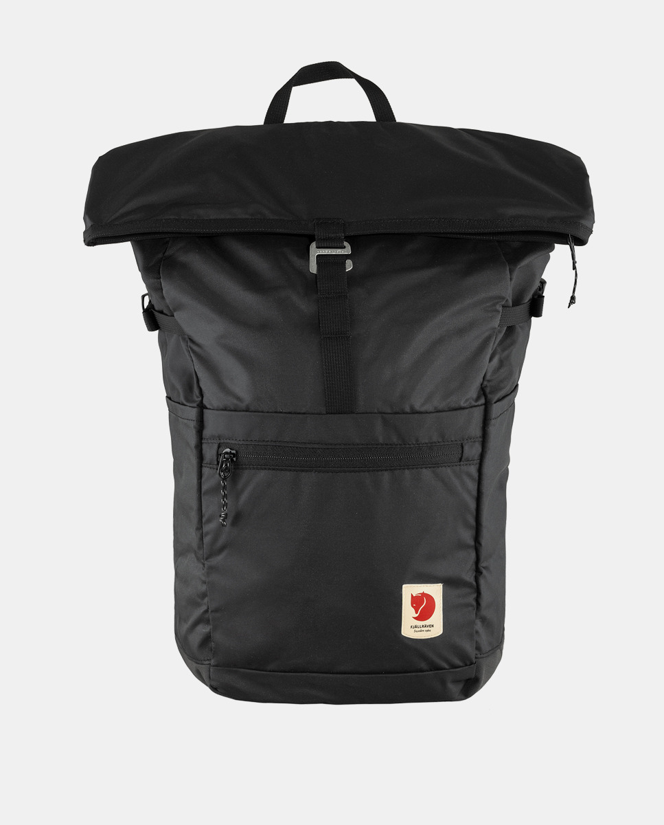 Складной рюкзак унисекс Fjällräven High Coast из переработанного нейлона черного цвета Fjällräven, черный