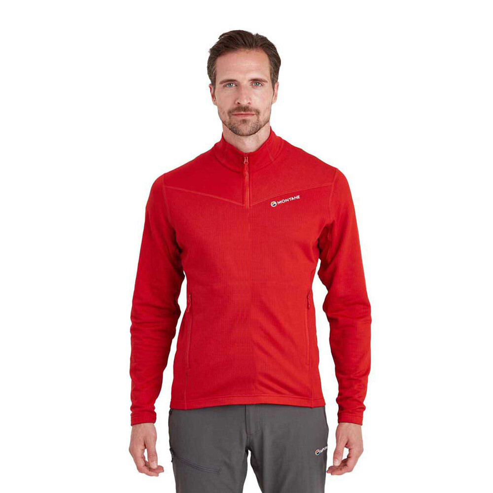 

Спортивный топ Montane Protium Pull-On, красный