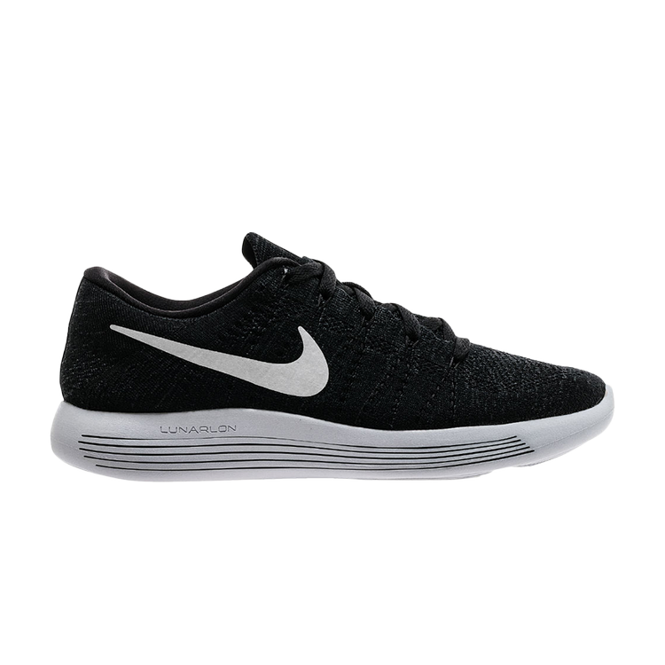 Кроссовки Nike LunarEpic Low Flyknit 'Black', черный