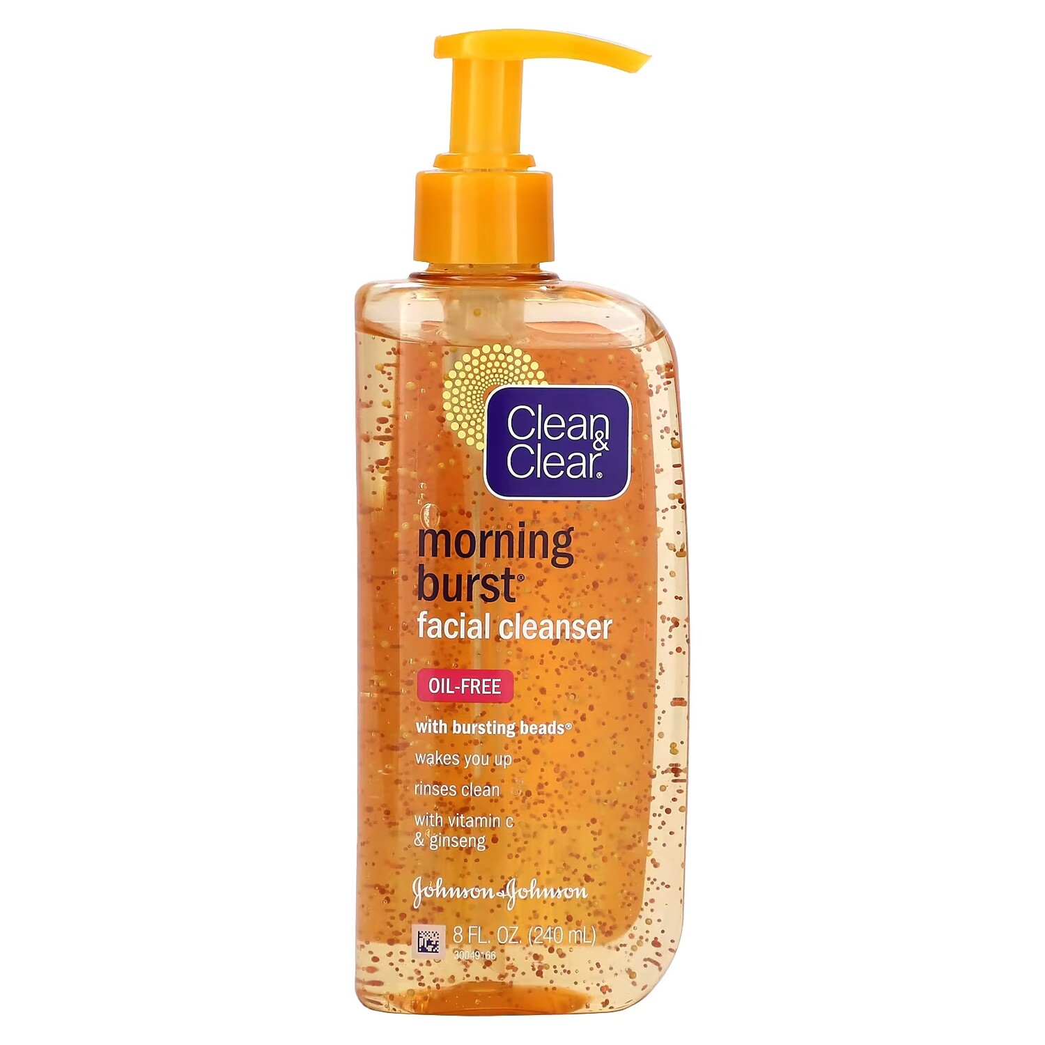 

Clean & Clear, Очищающее средство для лица Morning Burst, 8 жидких унций (240 мл)
