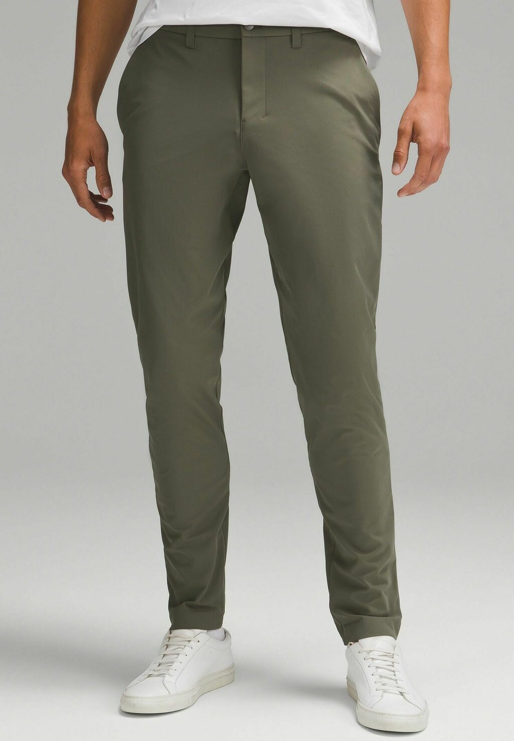 

Брюки Abc Slim-Fit Warpstreme 81Cm lululemon, цвет army green
