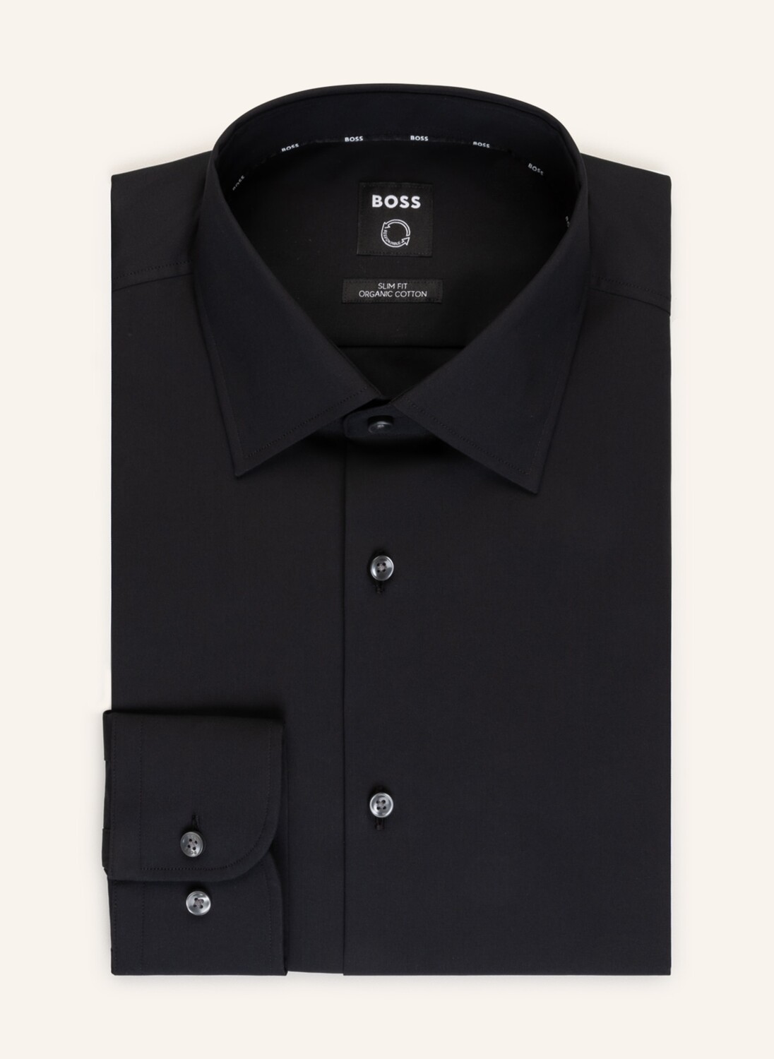 

Рубашка BOSS HANK Slim Fit, черный