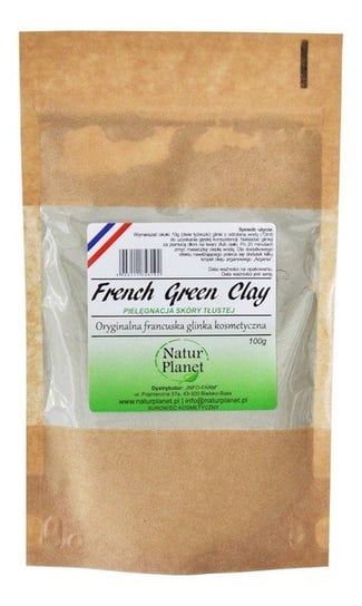 Французская зеленая глина, 100 г Natur Planet