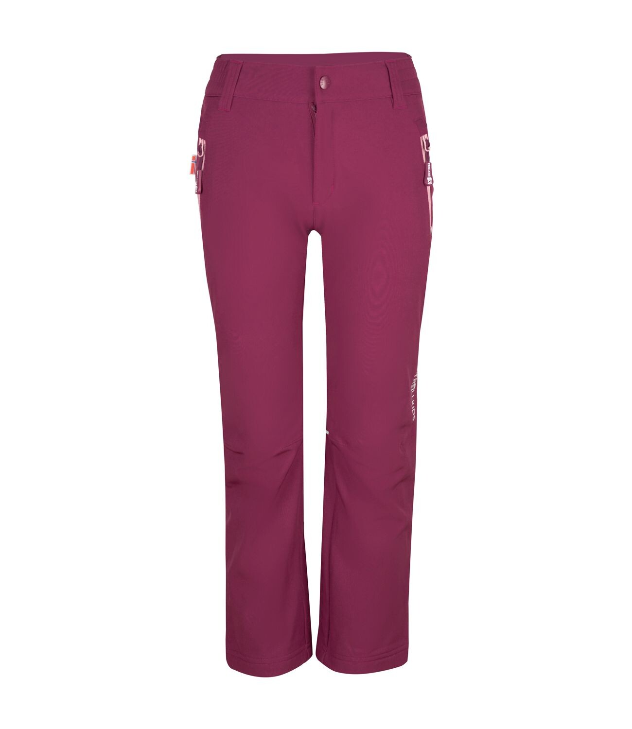 

Куртка софтшелл Trollkids Softshell Kinderhose Fjell, цвет Pflaume/Violett