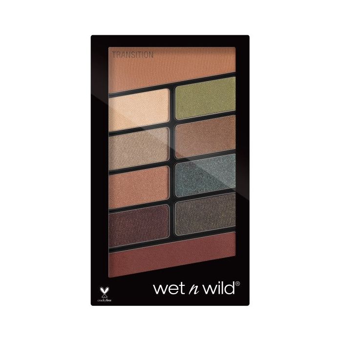 цена Тени для век Comfort Zone Color Icon Eyeshadow 10 Pan Palette Wet N Wild, Multicolor