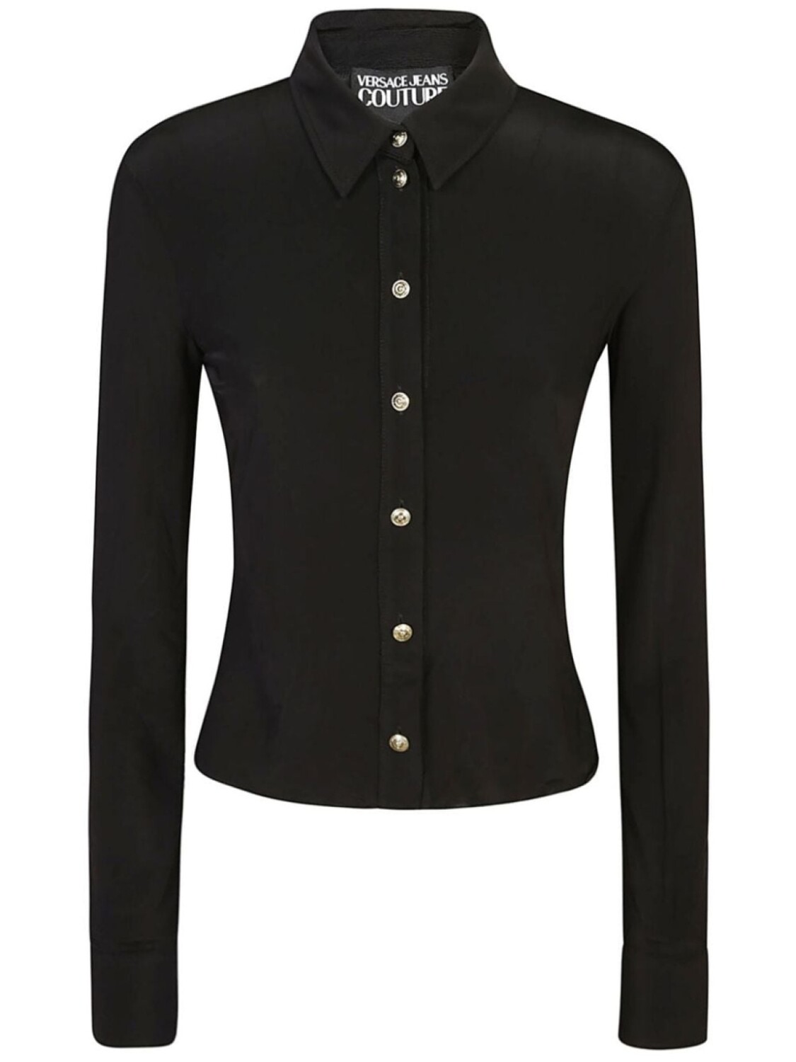 

Рубашка тонкой вязки Versace Jeans Couture, черный
