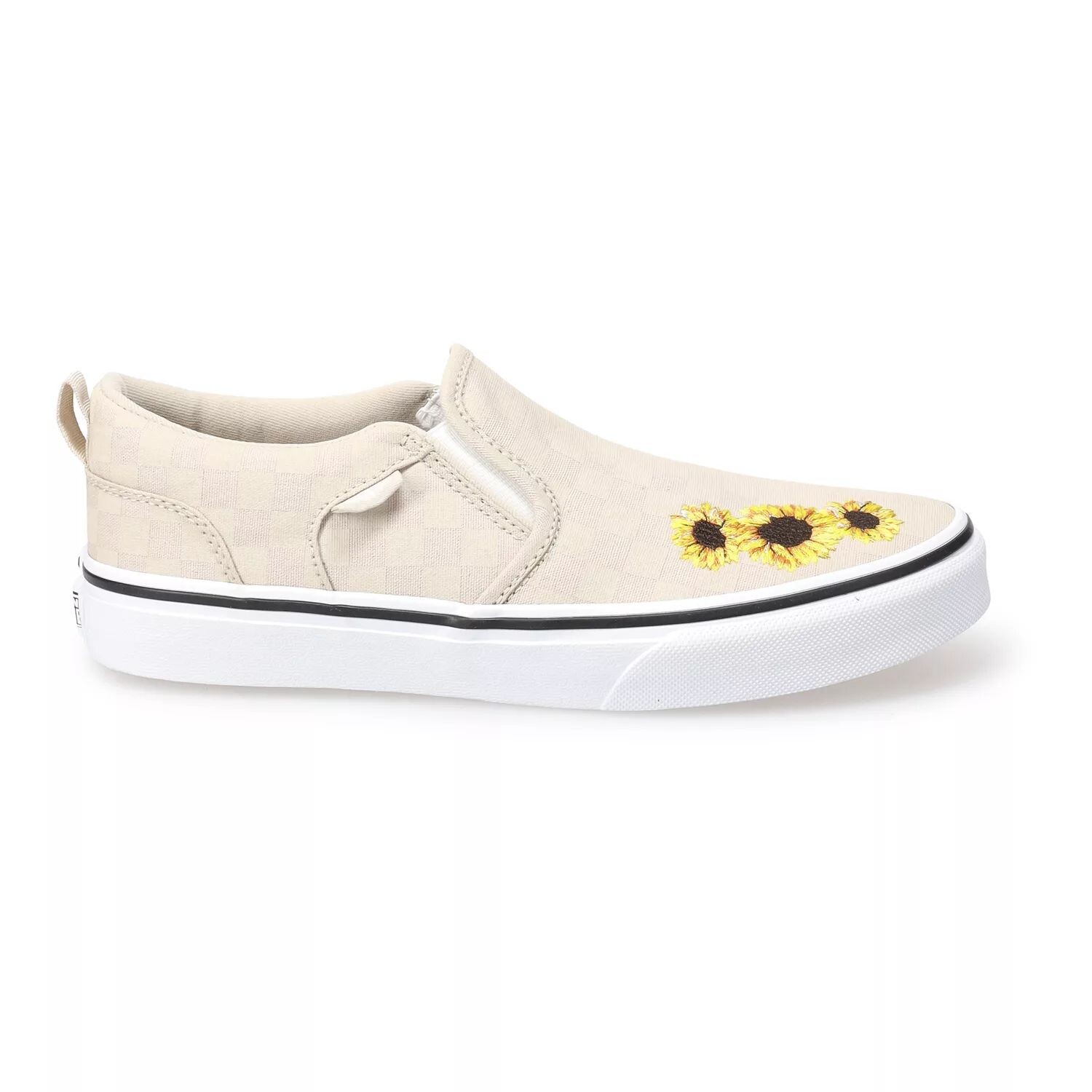 

Детские слипоны Vans Asher Sunflower для больших детей Vans