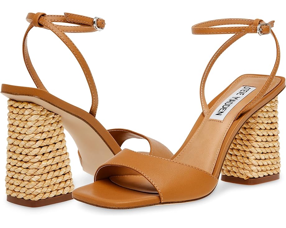 

Туфли Steve Madden Rozlyn Heeled Sandal, цвет Tan Leather