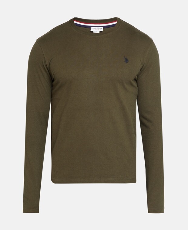 

Топ с длинными рукавами U.S. Polo Assn., хаки
