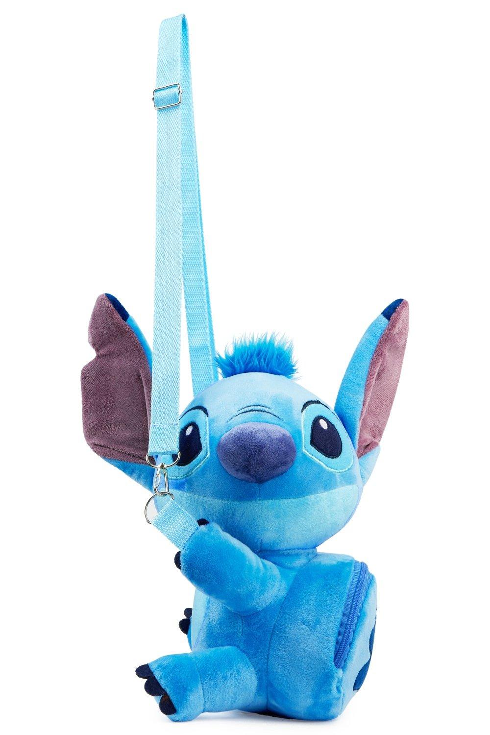 Плюшевая сумка через плечо Stitch Disney, синий