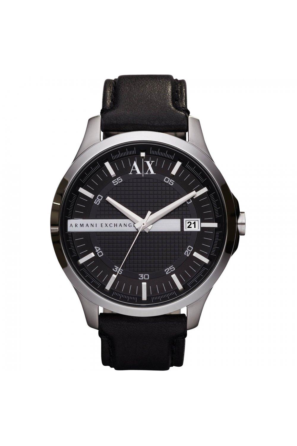 

Модные аналоговые кварцевые часы из нержавеющей стали - Ax2101 Armani Exchange, черный