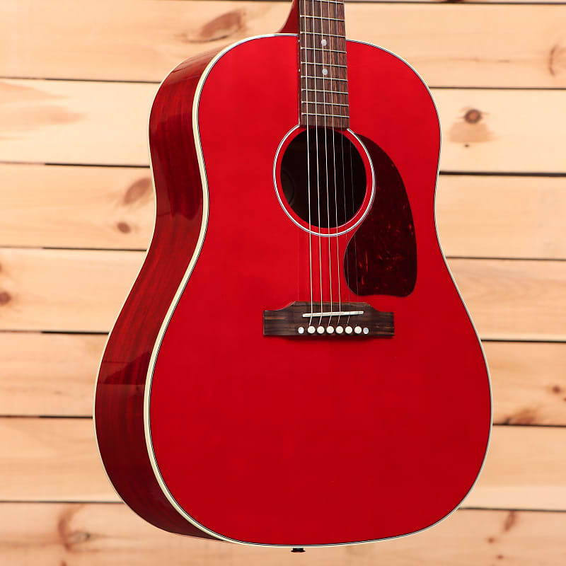 Акустическая гитара Gibson J-45 Standard - Cherry - 22263094 - PLEK'd