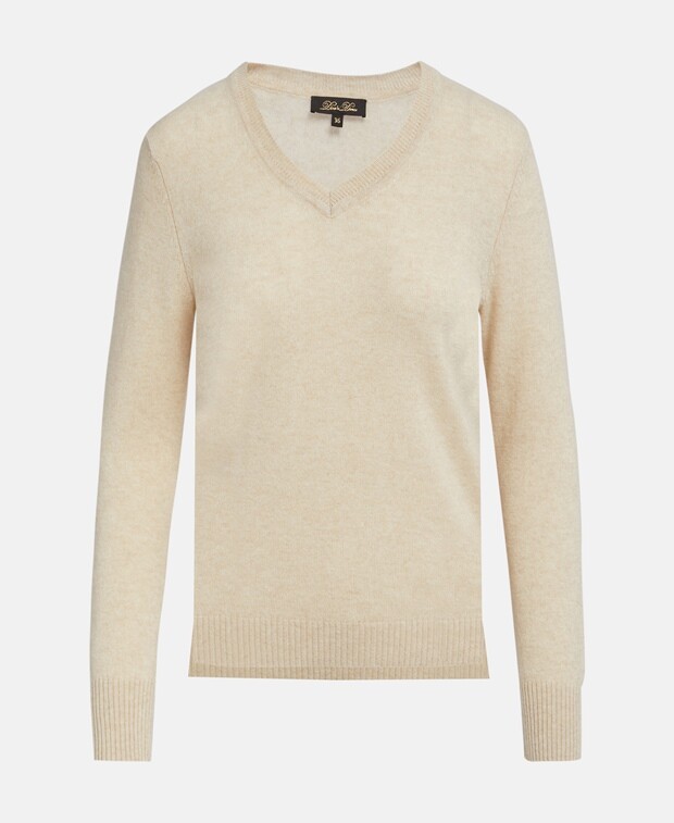 

Кашемировый пуловер Dine'n'Dance, цвет Wool White