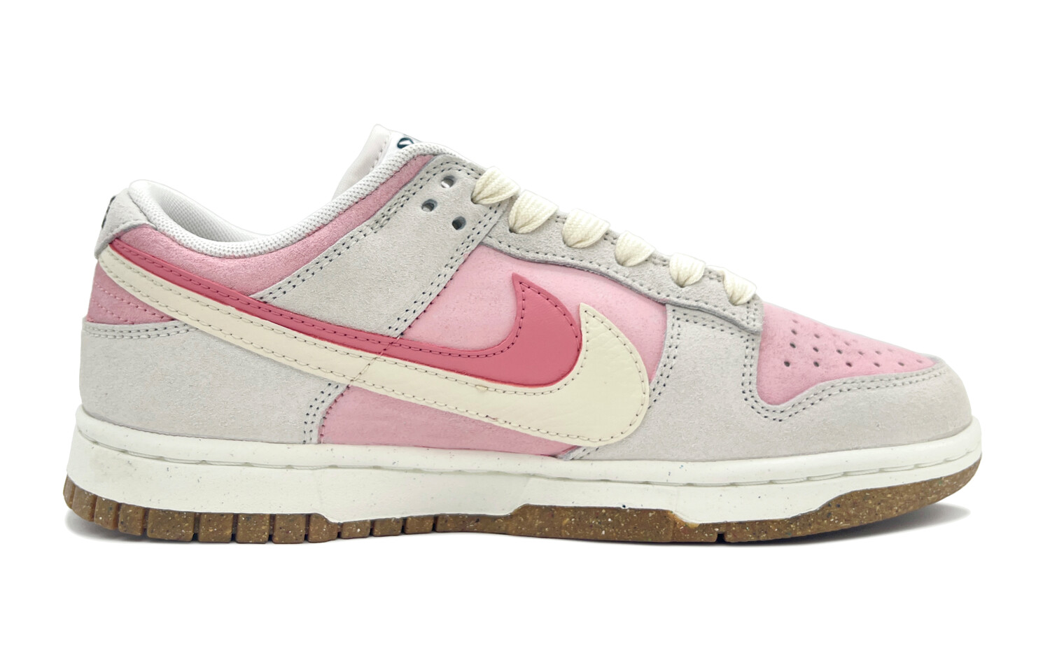

Кроссовки Nike Dunk Skateboarding Shoes Women's Low-top Pink/Grey, розовый