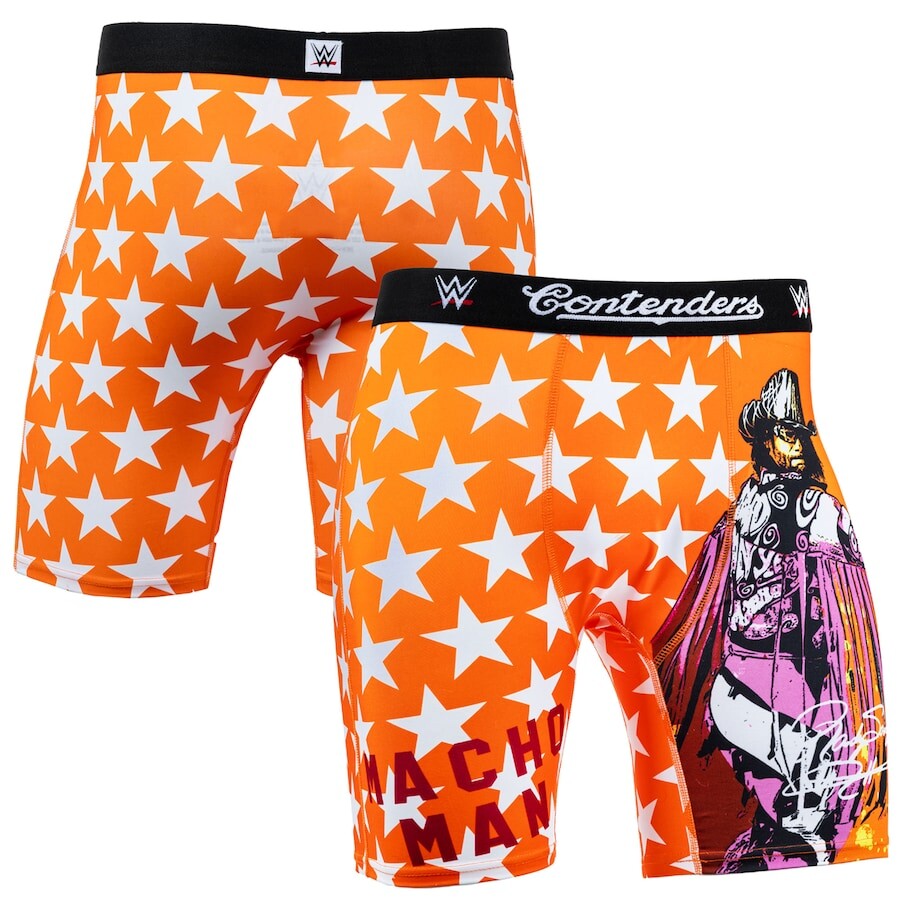

Боксеры WWE Authentic Macho Man Randy Savage, оранжевый