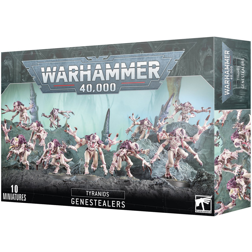 

Миниатюра Games Workshop Warhammer 40K: Tyranids - Genestealers