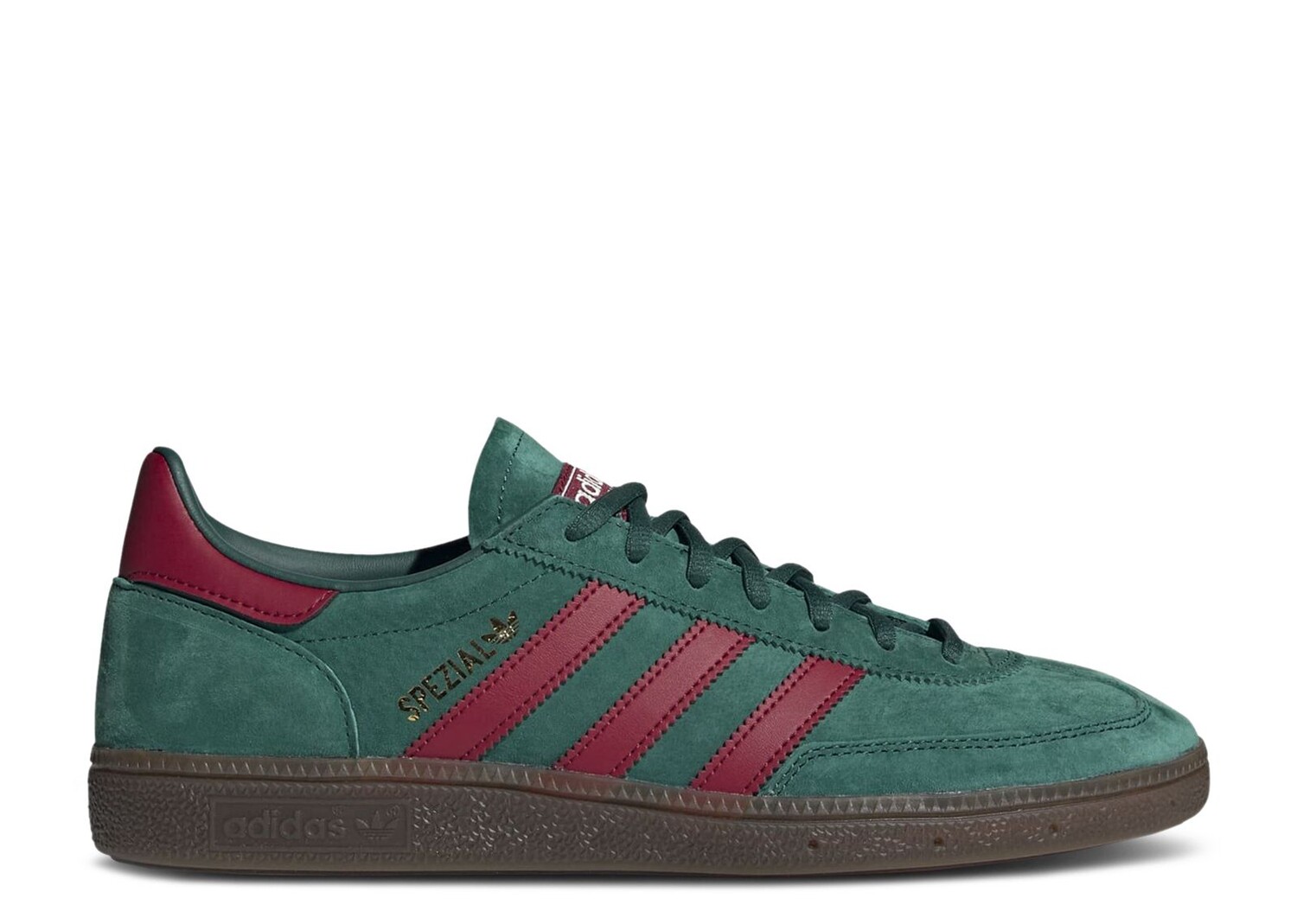 

Кроссовки adidas Handball Spezial 'Collegiate Green Burgundy', зеленый, Зеленый;серый