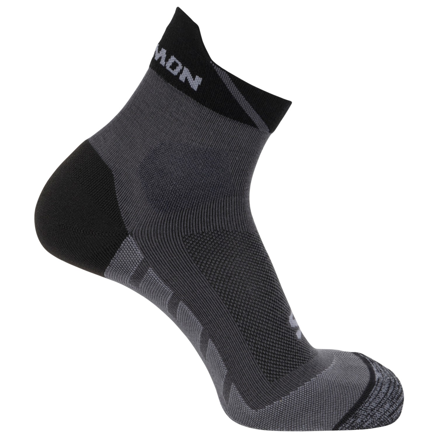 Носки для бега Salomon Speedcross Ankle, цвет Black/Magnet/Quarry