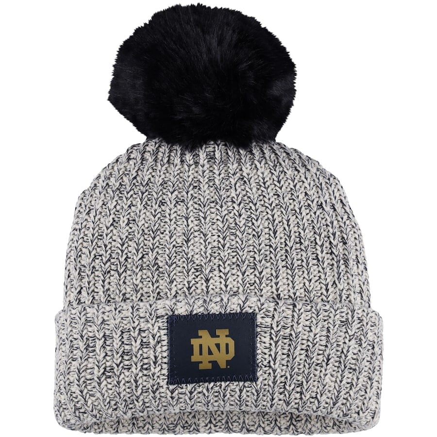 

Шапка Love Your Melon Notre Dame Fighting Irish, серый
