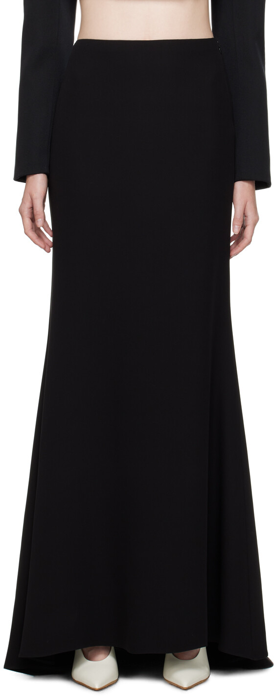 

Черная длинная юбка Couture Nero Valentino