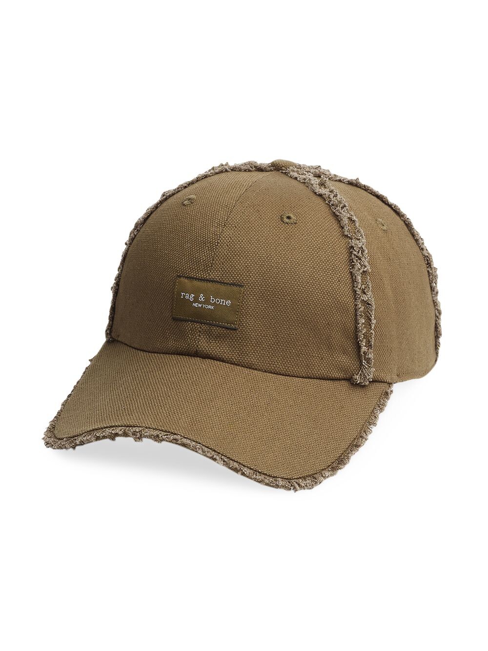 

Бейсболка с нашивкой-логотипом Addison rag & bone, оливковый