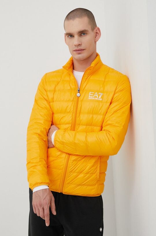 

Пуховик EA7 Emporio Armani, желтый