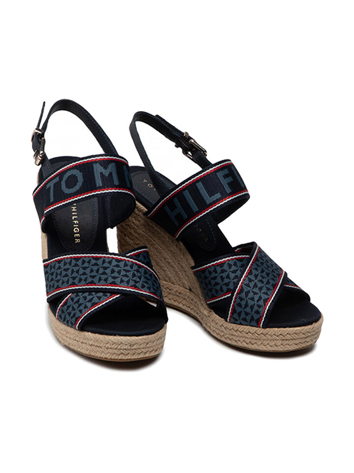 

Сандалии Tommy Hilfiger Leder Keilsandaletten, темно-синий