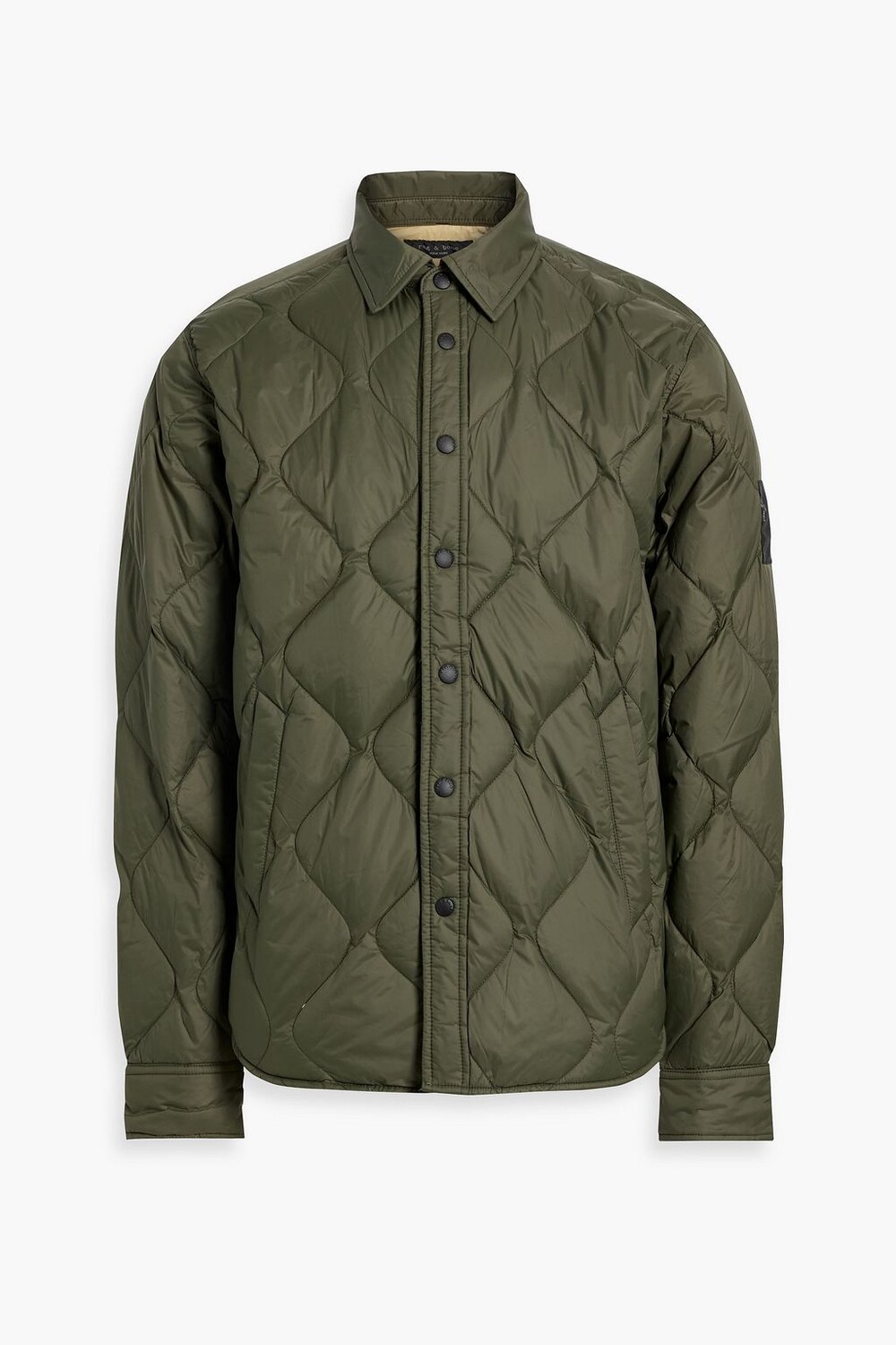 

Стеганый пуховик Dane RAG & BONE, зеленый