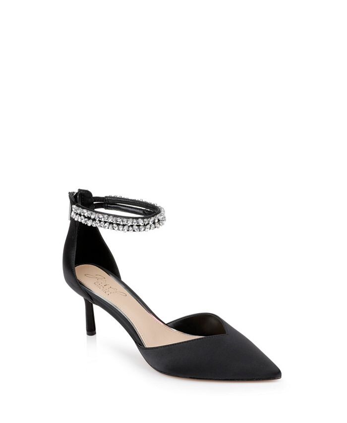 

Женские вечерние туфли Maya Jewel Badgley Mischka, черный