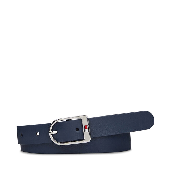 

Ремень Tommy Hilfiger EssentialFlag Silver, темно-синий