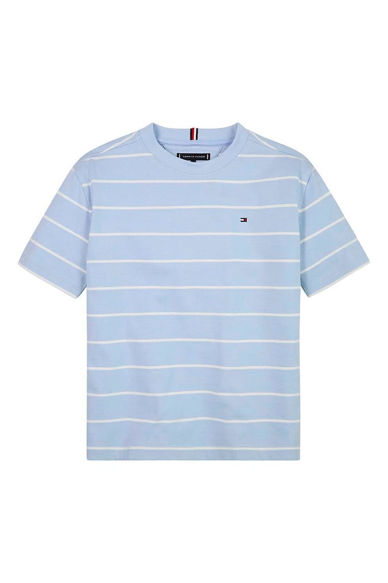 

Полосатая хлопковая футболка Tommy Hilfiger, синий