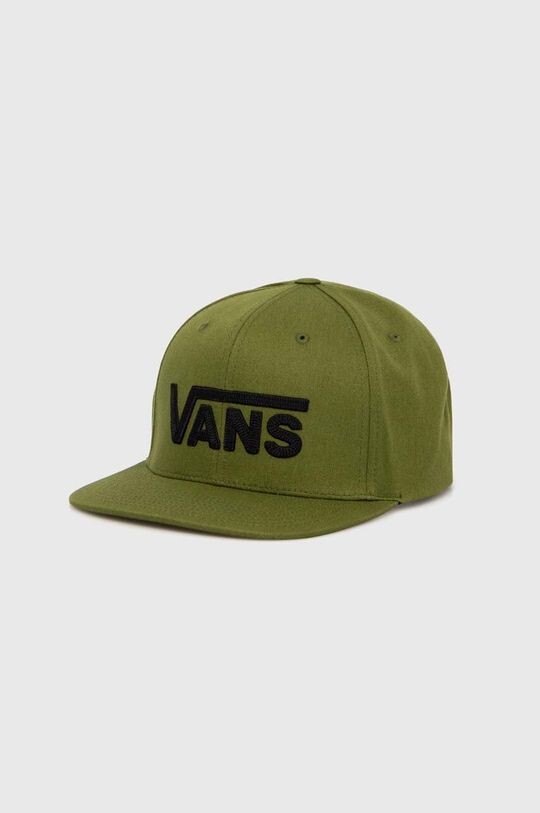 

Хлопковая бейсболка Vans, зеленый
