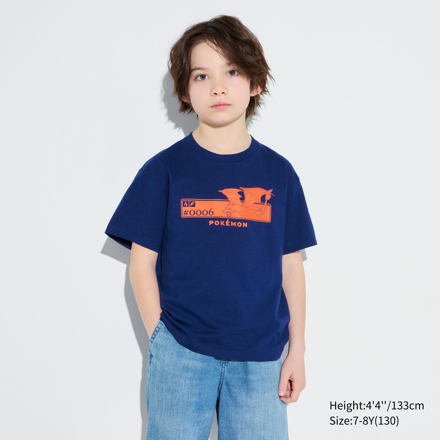 

Футболка UT Pokémon: New Adventure UNIQLO, темно-синий