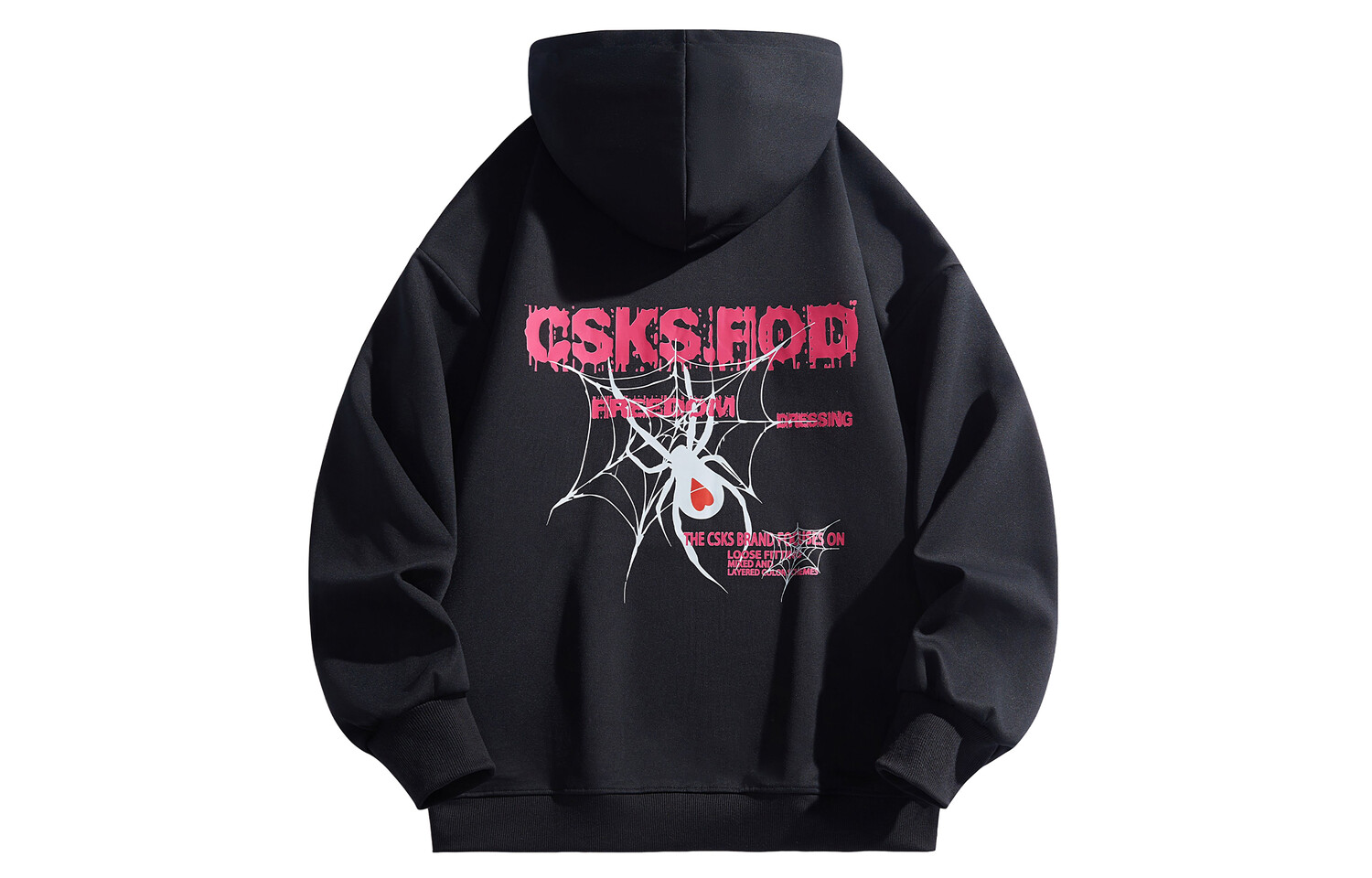 

Толстовка унисекс CSKS, Хизер Грей (утолщенный, на флисовой подкладке)