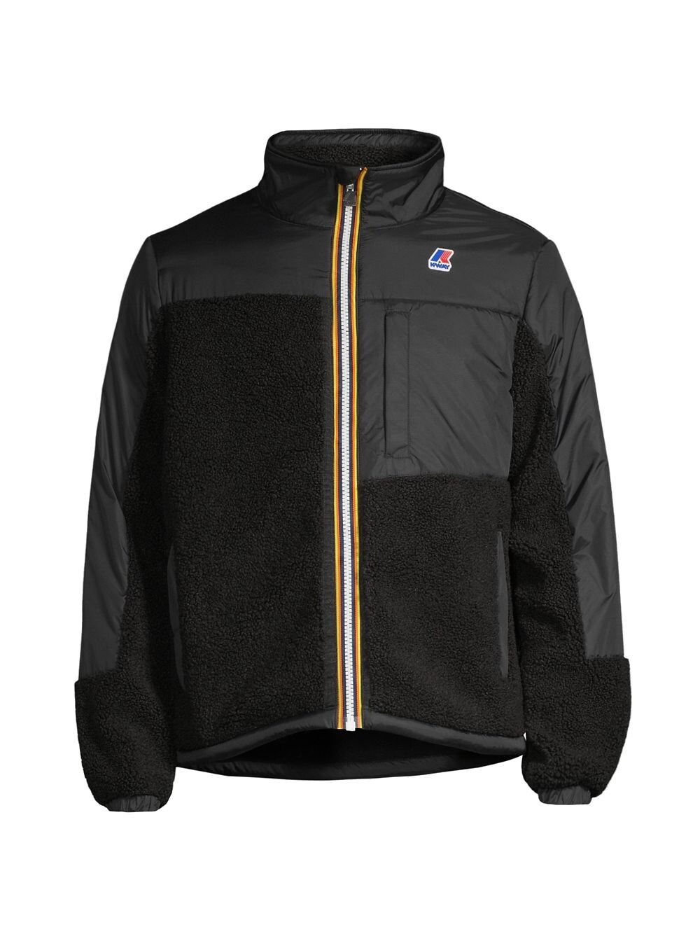 

K-Way Unisex Куртка Nersev Orsetto на молнии K-Way, черный